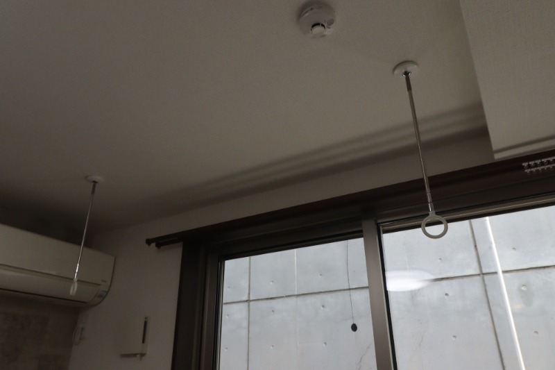 アイコート小金井本町1階 室内物干し！