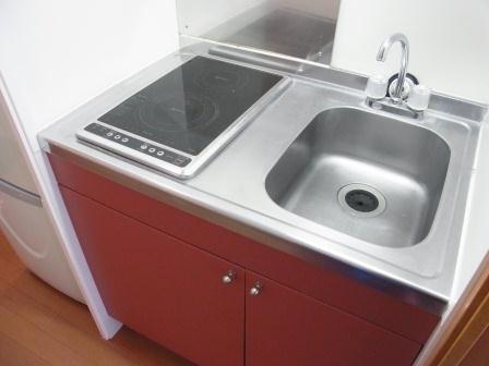 レオパレスプレミール 電気コンロ