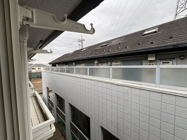 グレースつつじヶ丘弐番館0205号室 バルコニー