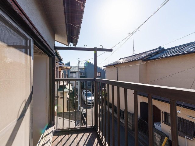 ペットと暮らす田喜野井戸建 日当りも良好で、青空を眺める事が出来ます。