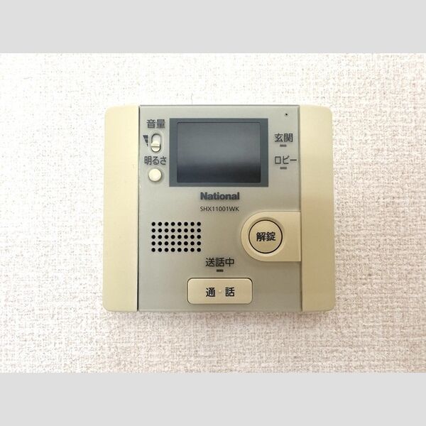 ウエストコート202号室 モニタ付インターホン