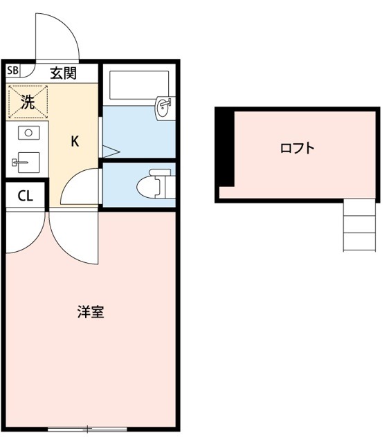 ヴィラコート上溝1階 間取