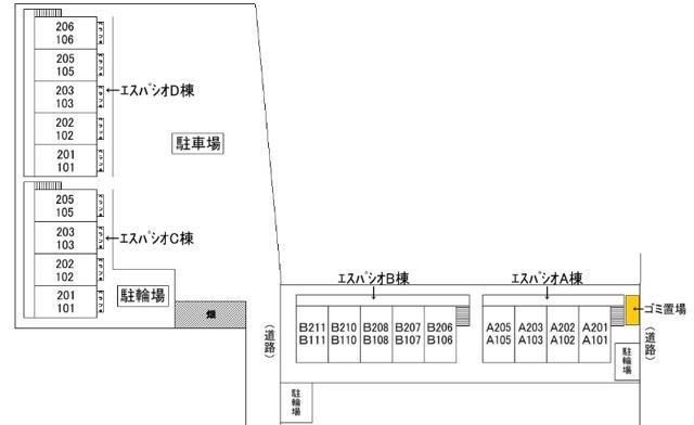 エスパシオＡB1階 部屋その他