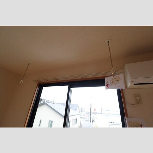 メルベーユ パル201号室 室内物干し