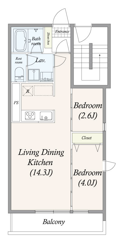 ＧＲＡＮ ＰＡＳＥＯ三宿2階 仲介手数料無料・家賃2ヶ月無料・敷金礼金0で初期費用がお得