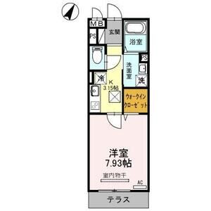 エヴァーラスティング桶川108号室 間取