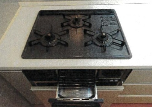 ライオンズステージ立石 3口ガスコンロ