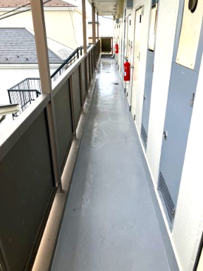 ファインライフ平塚302号室 バルコニー