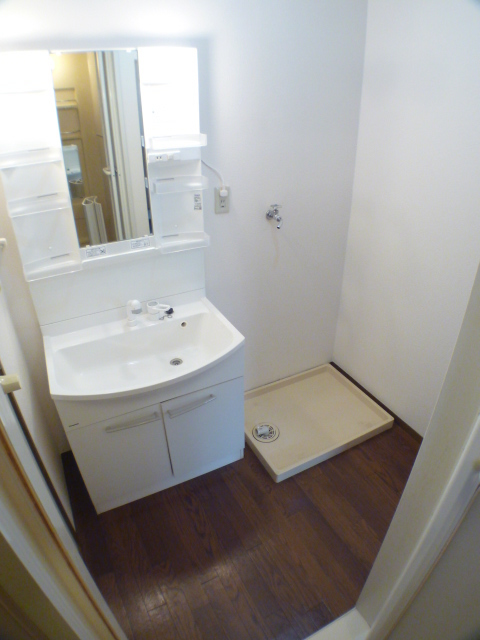 リリーヴィレッジＡ・Ｂ棟A201号室 洗面所