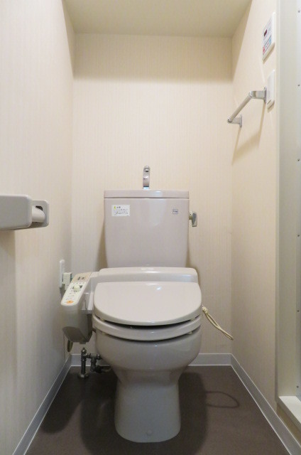 グランド・ガーラ西麻布 落ち着いた色調のトイレです