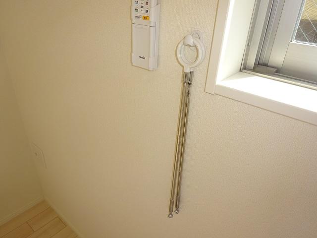 ドミール　本厚木 室内物干し