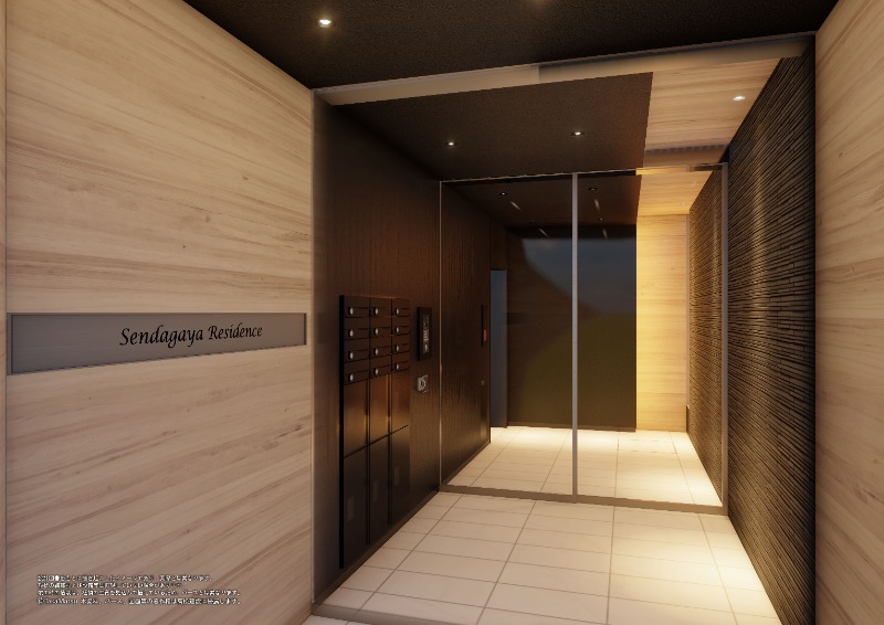 アーバンノット原宿 エントランス