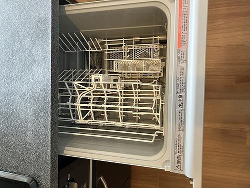 パークハウス三ツ沢ヒルトップテラス 食器洗浄乾燥機（キッチン）内装後※2026年7月の写真