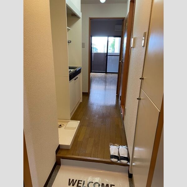 クレール中台 玄関