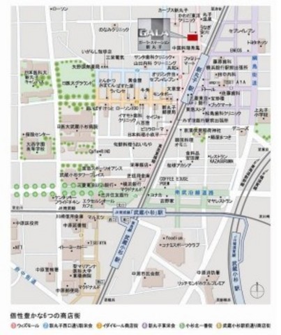 ガーラ・ステーション新丸子10階 null