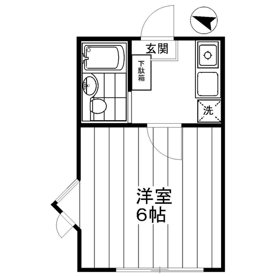 ディアコート町田0201号室 間取