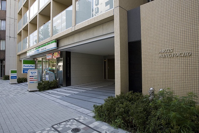 レジディア日本橋人形町Ⅱ13階 エントランス