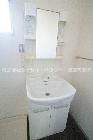 コーポ白百合Ｄ・Ｅ棟 洗面