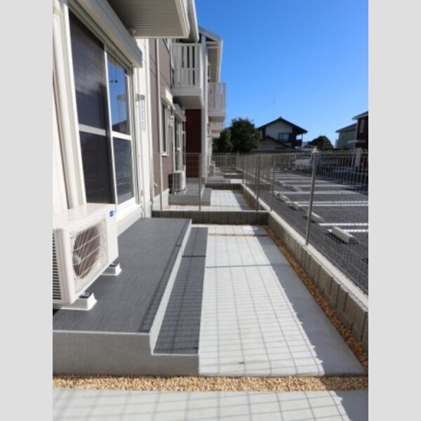 BLESS HOUSE柏西町　D106号室 専用テラス