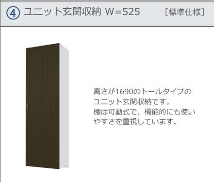ストーンウェル201号室 玄関収納（イメージ）