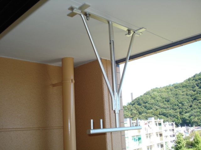アヴニール203号室 ベランダ