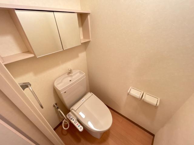 ラッフィナート田園102号室 シャワー付トイレ