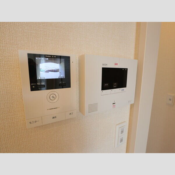セレスティンワール　A棟203号室 セキュリティ　モニター付きインターホン