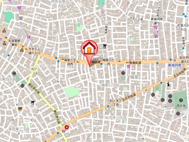 アジールコート新高円寺2階 null