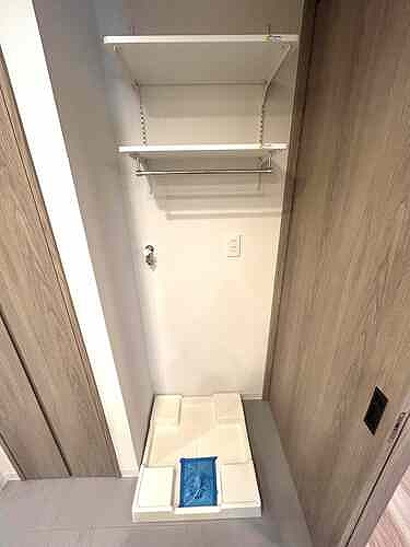 パークホームズ柏サンク 室内洗濯機置場　※2026年1月の写真