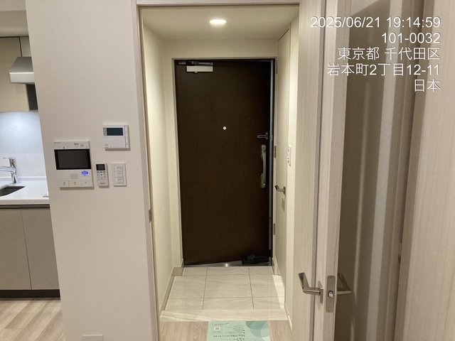 リビオレゾン千代田岩本町ルジェンテ 玄関