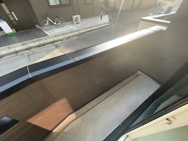 カーサモア船橋0102号室 バルコニー