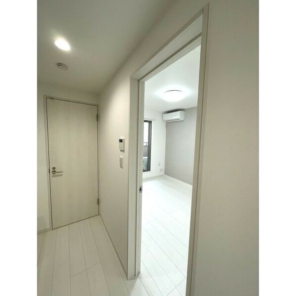 アンビシオン新田203号室 玄関