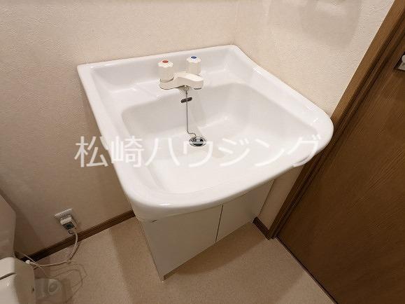 惣内ハイツ 洗面