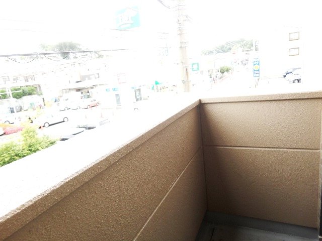 サンフォレスタ２番館201号室 北西側ベランダ