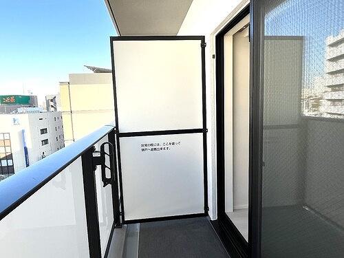 VIOR文京関口10階 バルコニー　※2025.12新築未入居時撮影