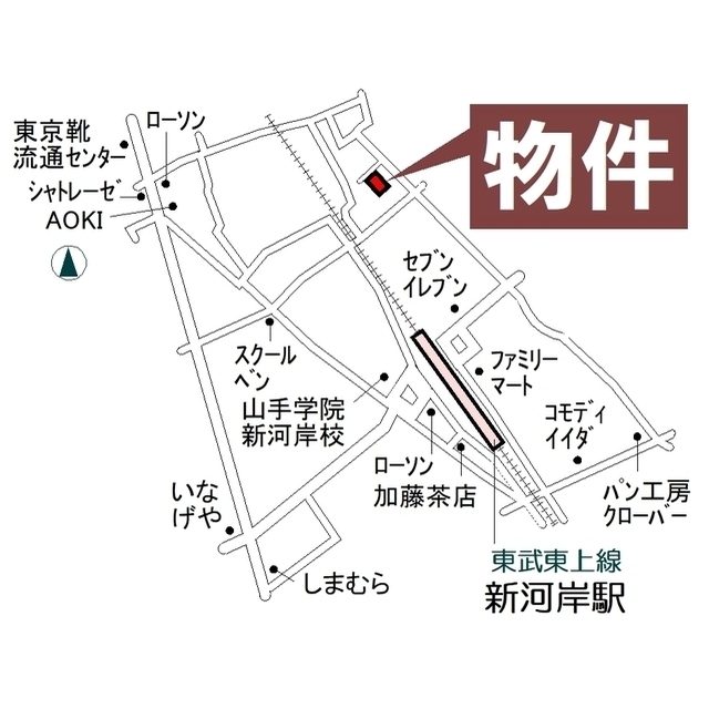 フジパレスA棟 地図