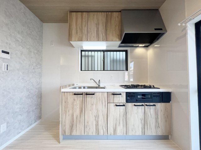 市川市ソフトモダンデザイナーズリノベ戸建 システムキッチンを新設しました。