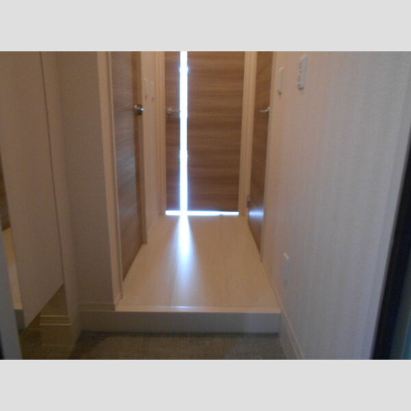 コンフォールドミール北松戸106号室 玄関～居室　廊下