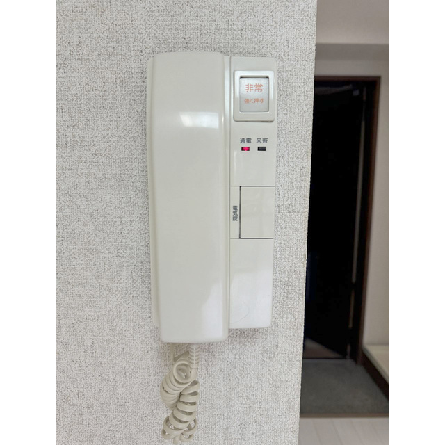 プライムハイツ203号室 モニター付きインターホン（モニター別途設置済）