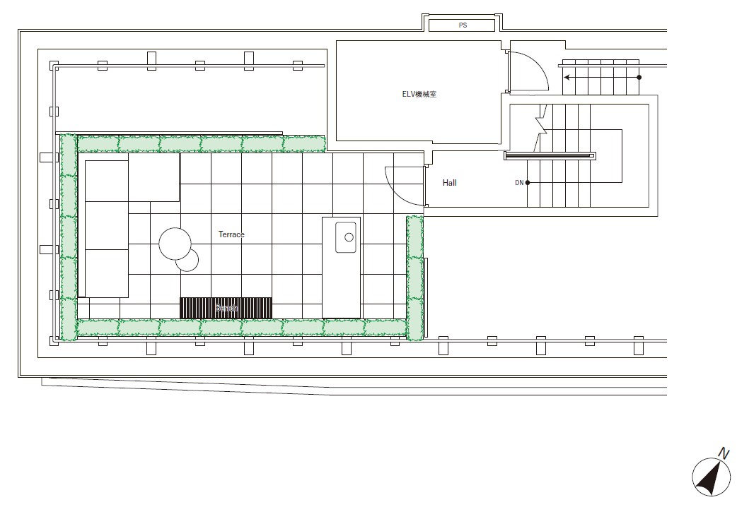 SYLA NISHI-AZABUⅢ901号室 屋上