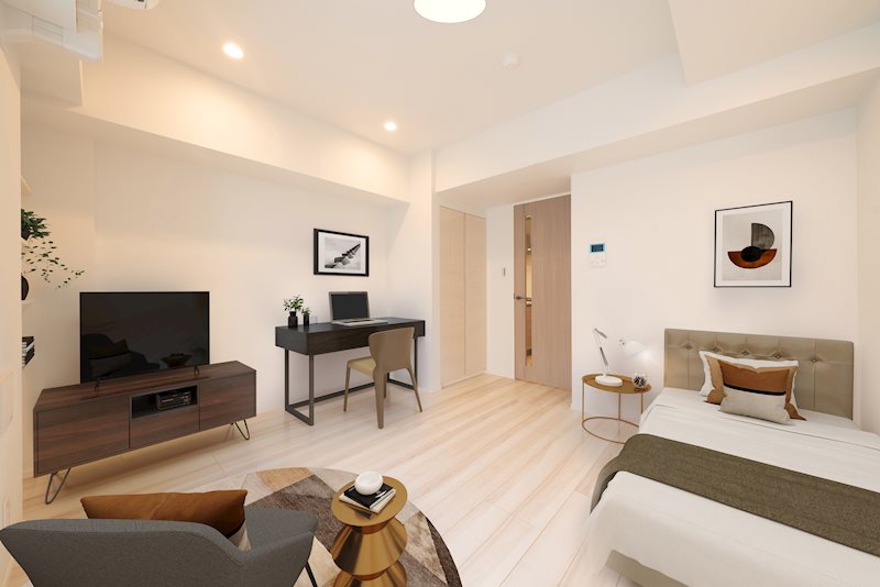 ラクラス日本橋浜町2階 家具CG