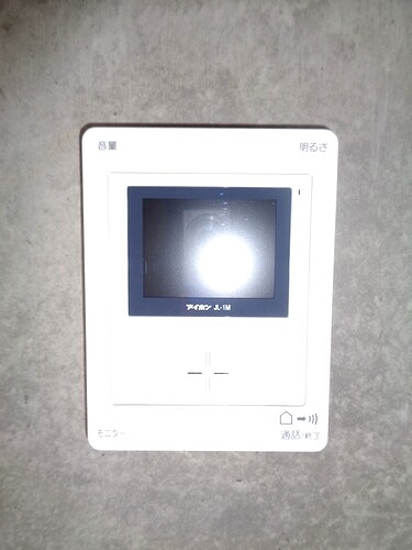 パークブリージェ井の頭4階 モニター付きインターホン※前回募集時2019.7撮影