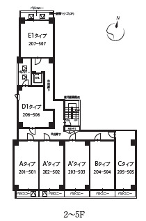 DIPS四ツ木204号室 部屋その他