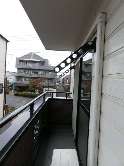 エコ・レジデンス0201号室 バルコニー