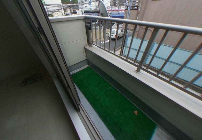 クレフラスト北小金Ｂ バルコニー