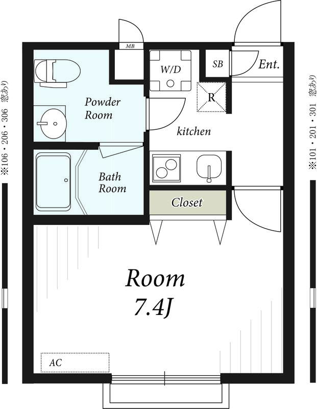 リブリ・エムール1階 間取