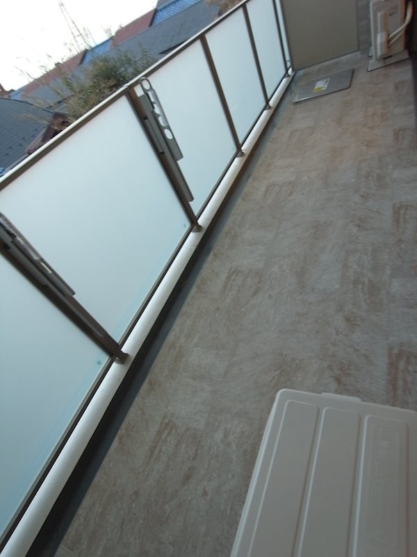 桜テラス3階 バルコニー