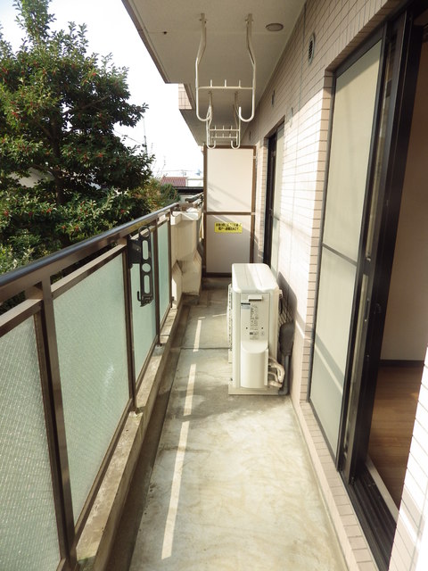 オークパレス高幡 バルコニー