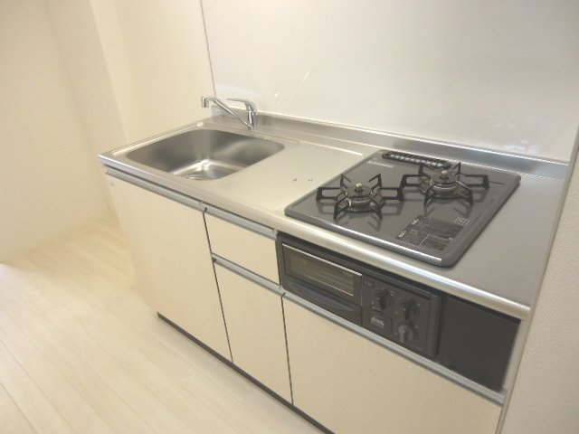 シエル・ブルー205号室 システムキッチン