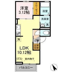 らら・ベイⅢ203号室 間取